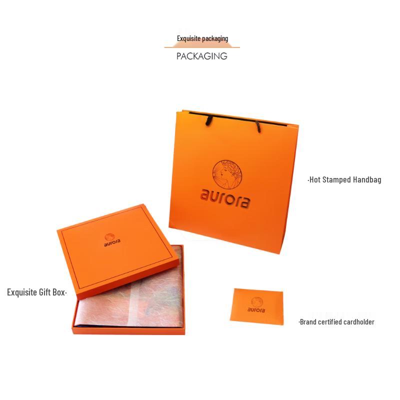 Aurora Dance Floral Mulberry Silk Scarf