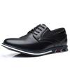 2025 men's leather shoes soft sole soft leather casual shoes autumn black British business dress work fashion men's shoes