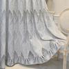 Hollow Out Design Heavy Curtain, 1 Count Easy Installation Simple Style Window Curtain, Home Decorative Curtain for Living Room