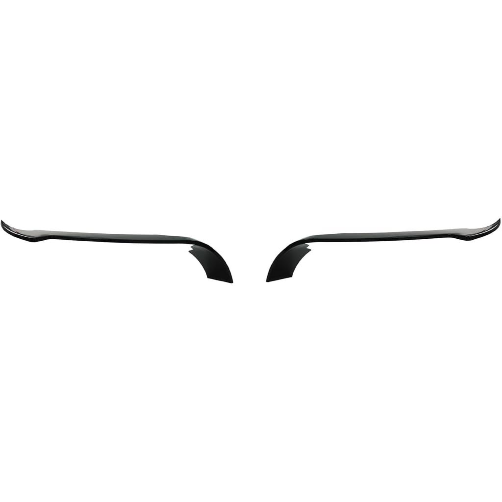 A Pair Canards Front Bumper for Chevrolet Corvette C8 Stingray/Z51 2020-2024 Front Bumper Spoiler Splitter Side Dive Plane Air Vent Fins Intake Grill