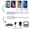 Lot 3 Cables 20cm USB-C Lightning Charger White for iPhone X/XS/XS MAX/XR/7/7 PLUS/8/8 PLUS/6/6S/6PLUS/5/5S/SE/AirPods Phonillico