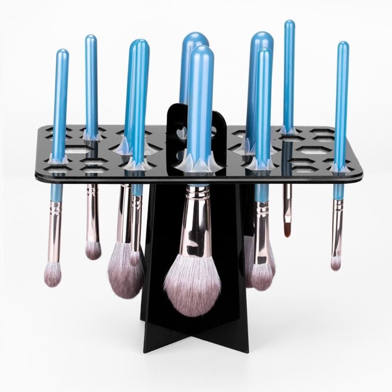 Acrylic Eyebrow Pencil Stand Cosmetic Brush Shelf Tools Beauty Makeup Tools