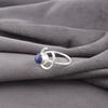 Lapis Lazuli Gemstone Ring 925 Sterling Silver Handmade Jewelry Blue Stone Ring RR-54-30