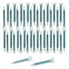 Multifunction 40 Piece Epoxy Mixing Nozzle Electrostatic Mixing Nozzle Cartridge Tip 50Ml/1.7Oz (1:1/1:2 Ratio) 16 Elements