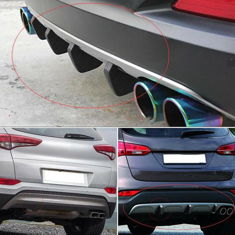 Spoiler pentru bara spate auto Difuzor Aripioare de rechin Husa de protectie Accesorii Anti-Crash