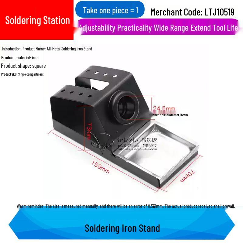 Soldering Iron and Wire Holder Workbench Stand