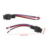 2Pcs 3157 Male Socket Connector Car Bulb Holder Adapter Wire for Turn Signal Light