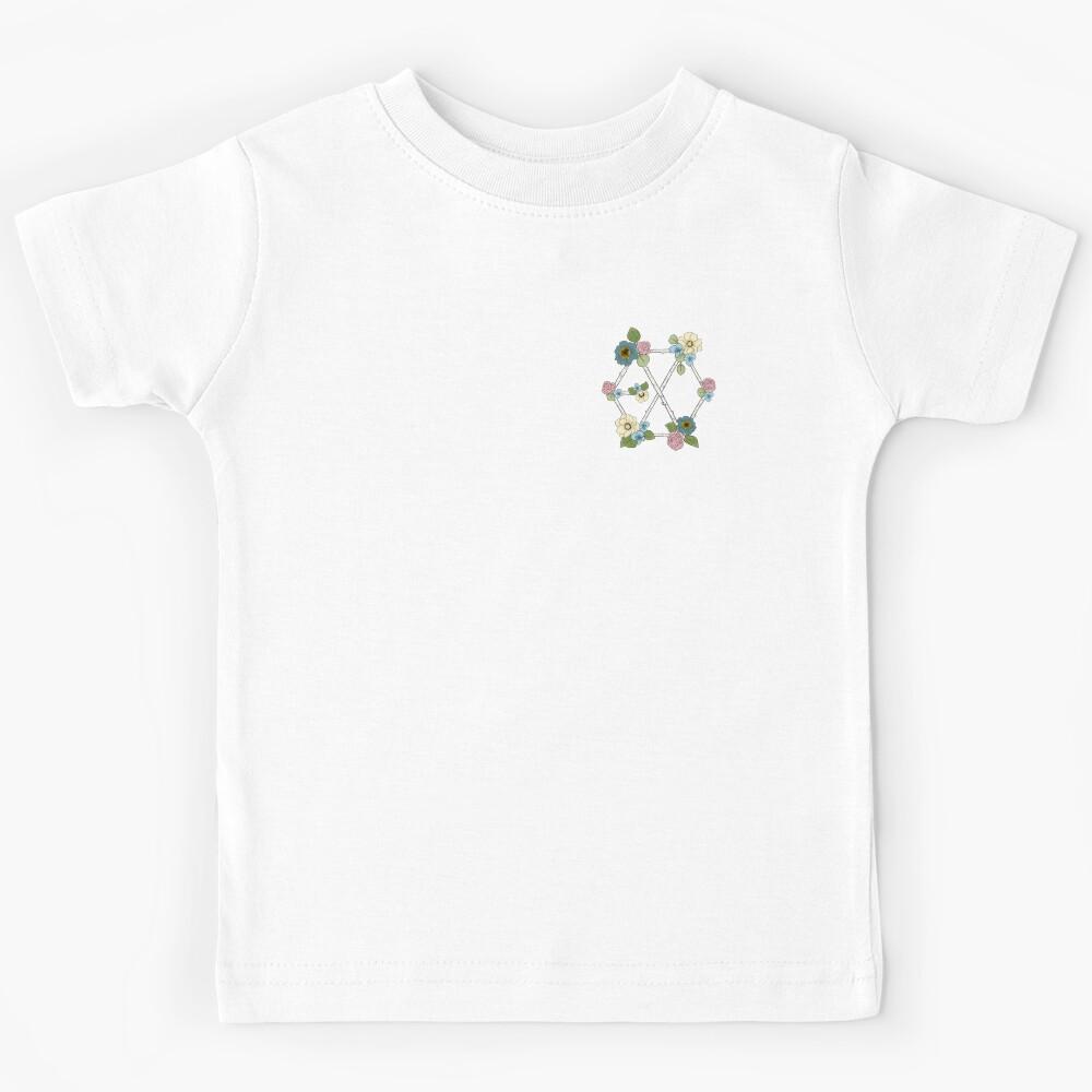 Small EXO Floral Logo Kids T-Shirt 110