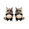 Kawaii Cat Dog 3D Belly Stickers Soft Silicone Squeezeable Stress Relief Stickers DIY Phone Case Car Anti-collision Sticker