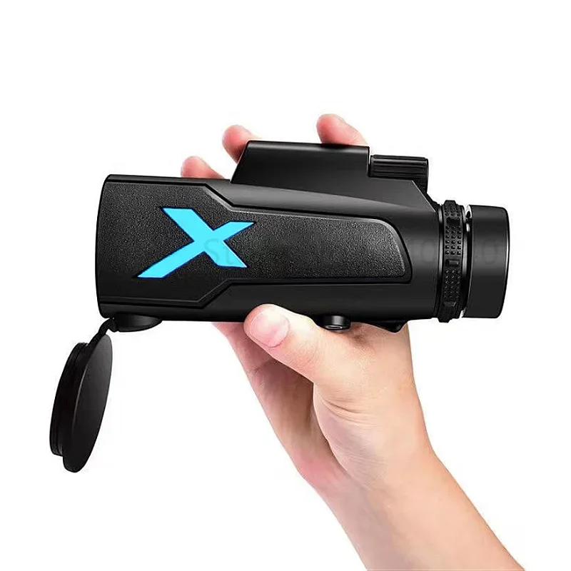 

12x50 HD ZOOM Потужний монокулярний телескоп Портативний бінокль Телескоп далекого радіусу дії Полювання Кемпінг зі штативом Телефонний затиск 12X50