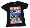My Hero Academia Adult New T-shirt Class 1A Large Group Picture Pic