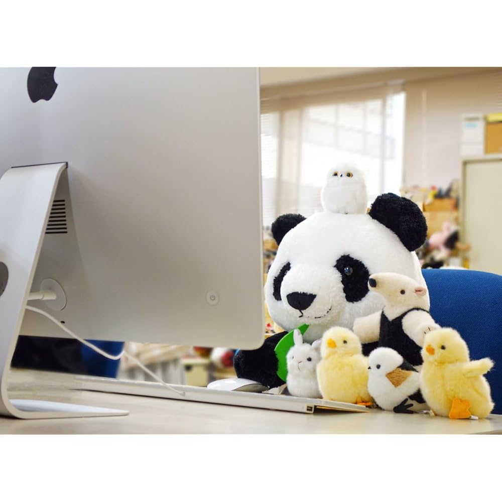 Yoshitoku Riku no Nakama-tachi Plush Toy Chick 180444 15cm Soft Stuffed Animal