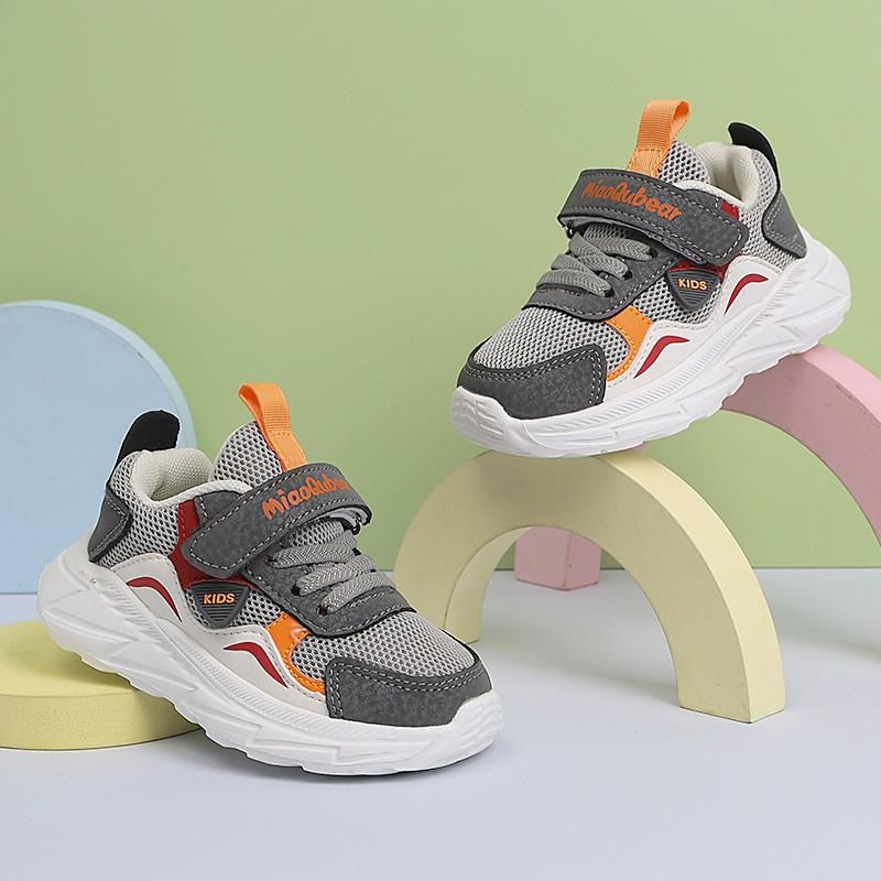 Baby Toddler Sneakers Kids Breathable Mesh Running Shoes Hook Loop Soft Sole Little Boys Girls