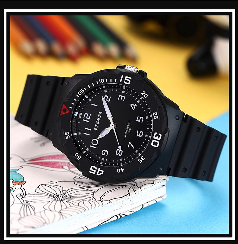 Reloj Impermeable Estilo Pareja Sanda - Moda Sencilla y Fresca para Hombres, Mujeres y Estudiantes