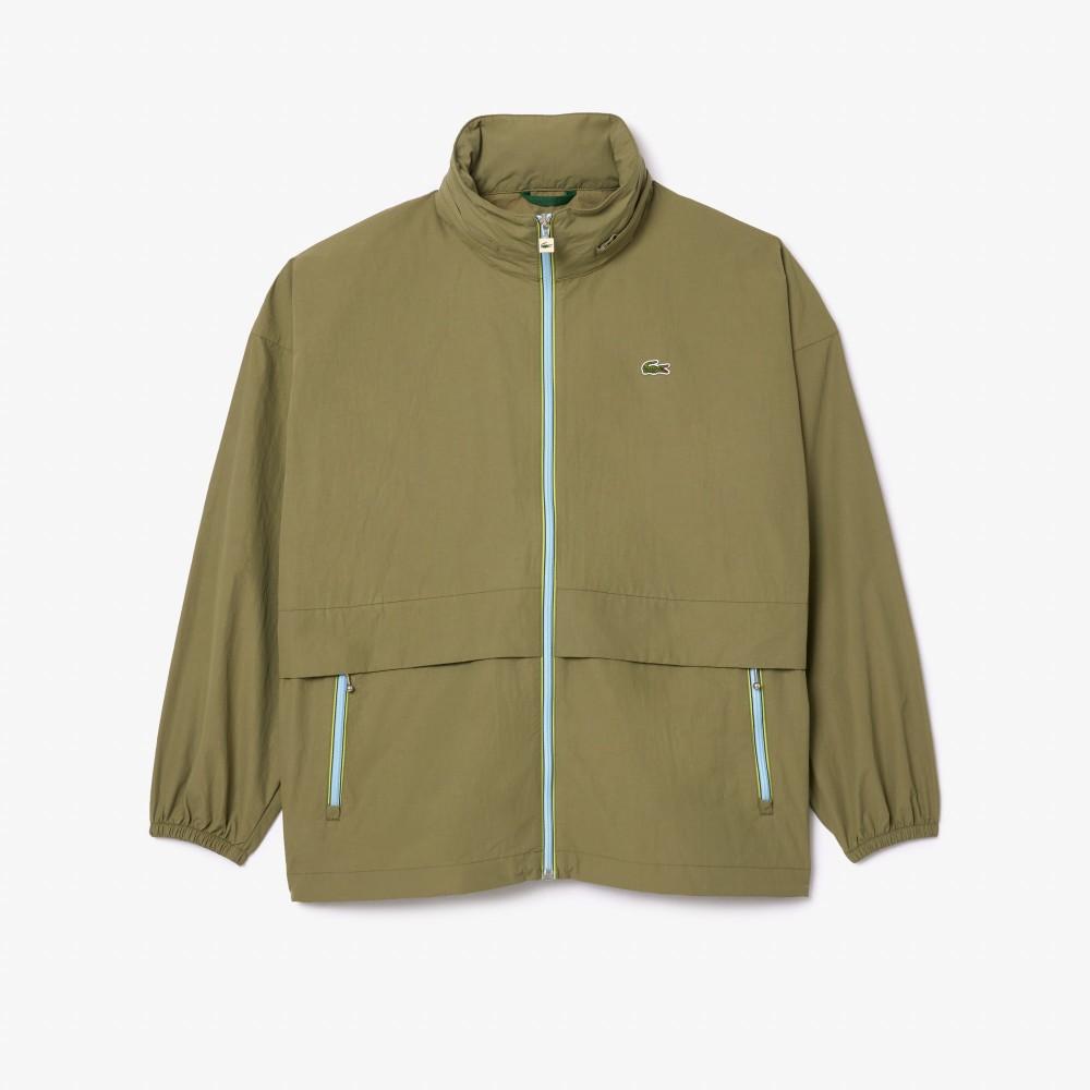 [lacoste] Men's Front Panel Cut Windbreaker BH7164-54NBMY