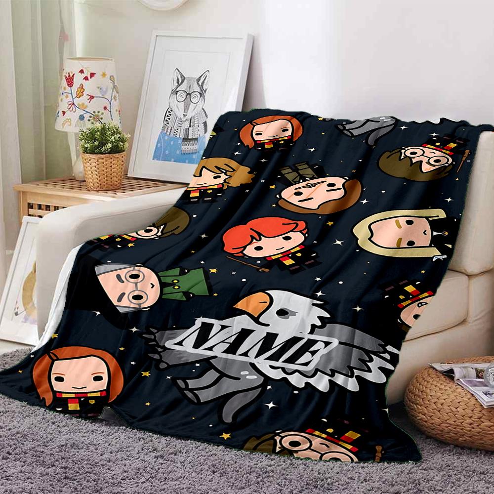 Custom Name "Dark Magic Unleashed" blanket for Couch & Bed, Plush Cozy Fuzzy Blanket Super Soft & Warm Blankets for Fall and Winter. 090888