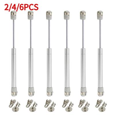 6 PEZZI 80N/100N/120N Cerniere per Mobili Stay Soft Close Apertura 2 Pezzi Supporto Idraulico Alzante per Ante di Mobili Silenzioso per Armadietti da Cucina