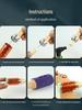 Jade Moxibustion Handheld Facial Roller - Portable Warm Therapy Tool for Home