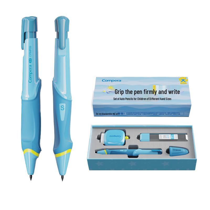 Comix Ergonomic Automatic Pencil & 2.0mm Lead Refills for Kids