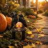 Durable Garden Stakes Halloween Ground Stake Art, Decorative Acrylic Yard Sculpture, Waterproof Easy Install Sign, Weather Resistant Lawn Ornament for
