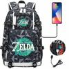 69 Game Print Teen Student Backpack Large Capacity Casual Travel Daypack for Boys and Girls