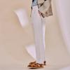 EDWARDMAX Linen & Cotton Elastic Waist Pants (Ce)