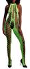 Neon Green Fishnet Backless Jumpsuit - Ouch! Glow - Combinations