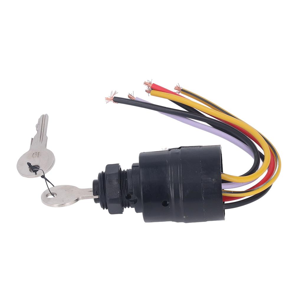 Ignition Key Switch 6 Wire Boat Base Push to Choke Starter for OUTBOARD MOTORS 1994