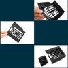 Black ABS Car Dashboard Air Vent Grille Cover Set for Mei