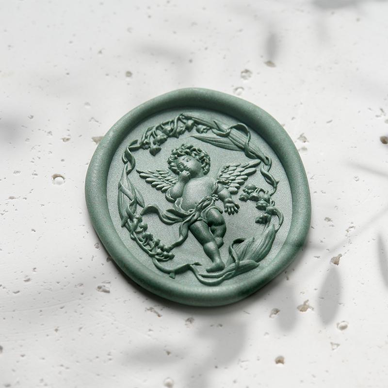 Набор ручек для запечатывания конвертов и подарочных коробок с тиснением под восковое покрытие в стиле ретро.