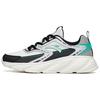 Running Collection Slip Resistant Abrasion Resistant Low Top Running Shoes Men's White Black Green 112225573-1