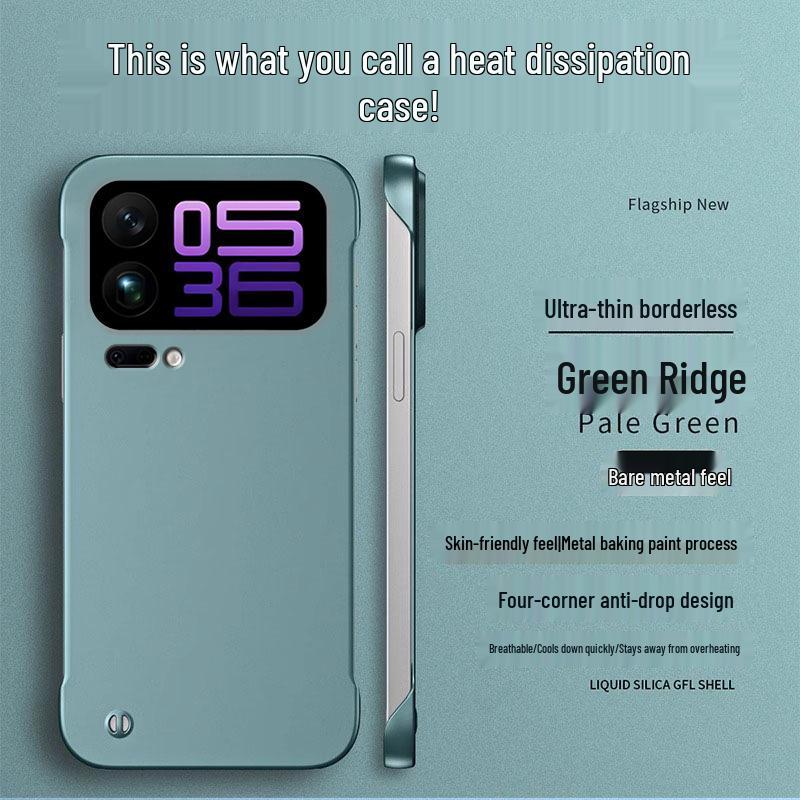 Custodia per Telefono con Supporto Rotante Magnetico per Xiaomi 17 Pro Max - Design Premium Senza Bordi per Uomo