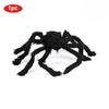 Halloween Extra Large Black Spider, Party Decor Giant Spider Web Prop, Realistic Plush Spider, Suitable for Home Bedroom