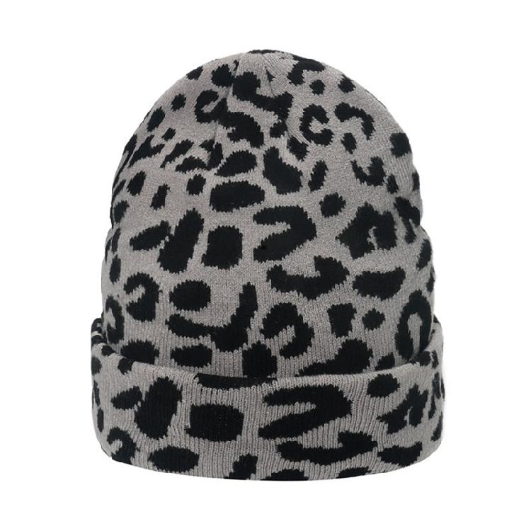 Halloween Knitting Cow Pattern Soft Unisex Hat Adult Outdoors for Ski Cycling