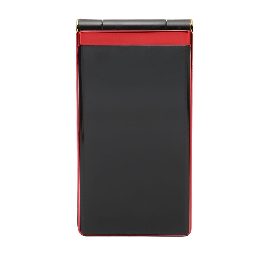 Flip Phone 3in Screen Senior Phone Dual Standby Big Button Flashlight Loud Speaker 5900mAh Battery