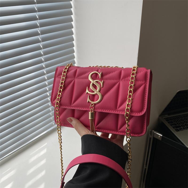 Chic Spring Mini Shoulder Bag Fashionable Crossbody Pu Leather Handbag With Magnetic Closure