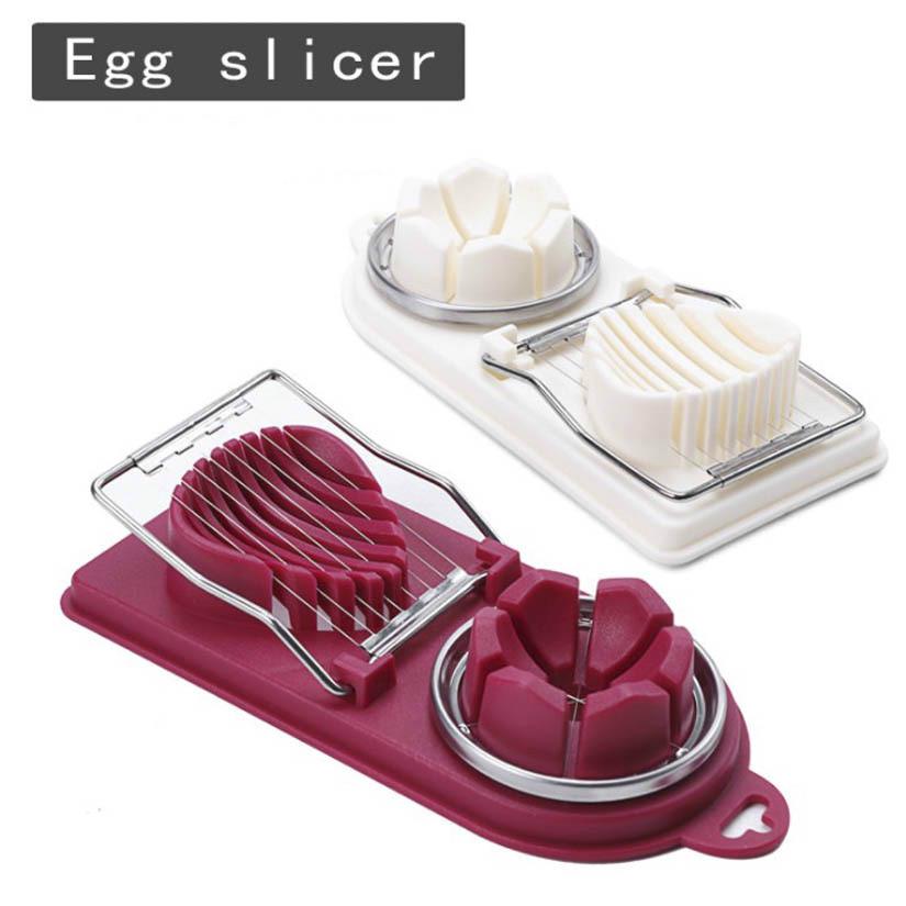 2 in 1 egg slicer mushroom tomato section cutter mold kitchen chopper tool a!AL 2 in 1 egg slicer mushroom tomato section cutter mold kitchen chopper tool a!AL