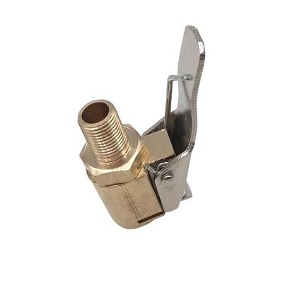 1PC Car Auto Brass 8mm Tyre Wheel Tire Air Chuck Inflator Pump Valve Clip Connector For Compressor Car Accessories