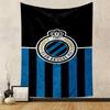 Club Brugge KV Logo Wandteppich Design Gemusterter Wandteppich Heimdekoration, geeignet für Schlafzimmer und Wohnzimmer, Geschenk