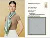 Women's 100% Mulberry Silk Scarf, 90cm Square, 14 Momme Shawl - Perfect Gift for Mother, Girlfriend, Birthday or Festival