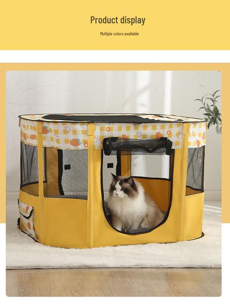 Skládací porodní box a hnízdo pro malá plemena psů a koček