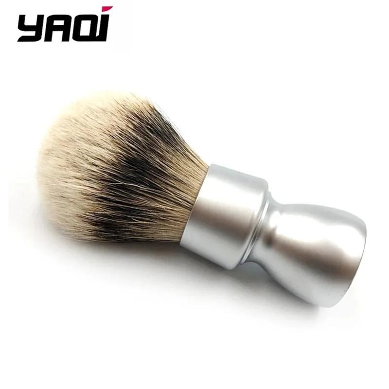 

YAQI Men s Silvertip Badger Hair Shaving Brush with Heavy Metal Handle for Smooth Wet Shave Foam Applicator