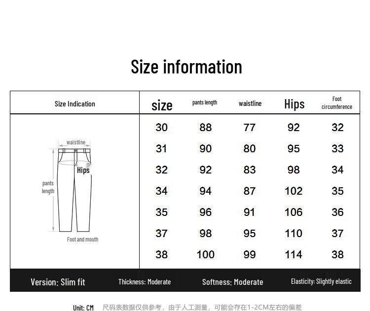 Peacebird Men's Summer Embroidered Slim Fit Casual Pants