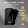 Plastic Wireless Doorbell Rainproof Cover Transparent Wireless Doorbell Cover  Outdoor