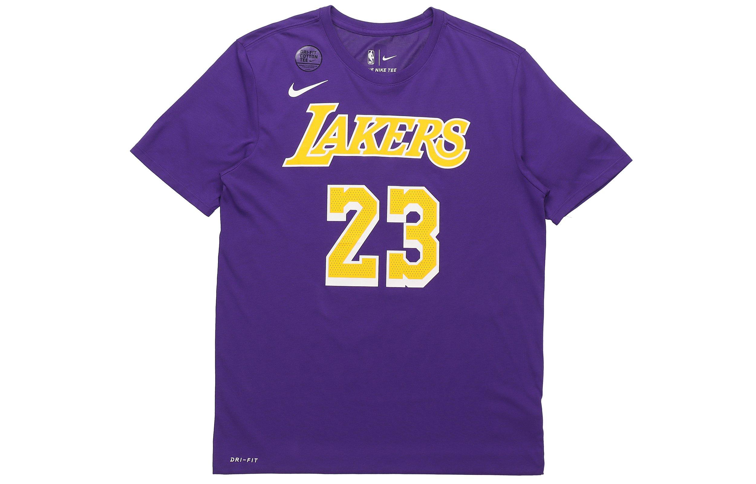Nike NBA T Shirts Men s Crew Neck Moderate Straight Fit AR4888-557 S