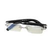 AI Translation Glasses Bluetooth 5.3 144 Languages Real Time Rimless Smart Translator Glasses with Anti Blue Light Lens