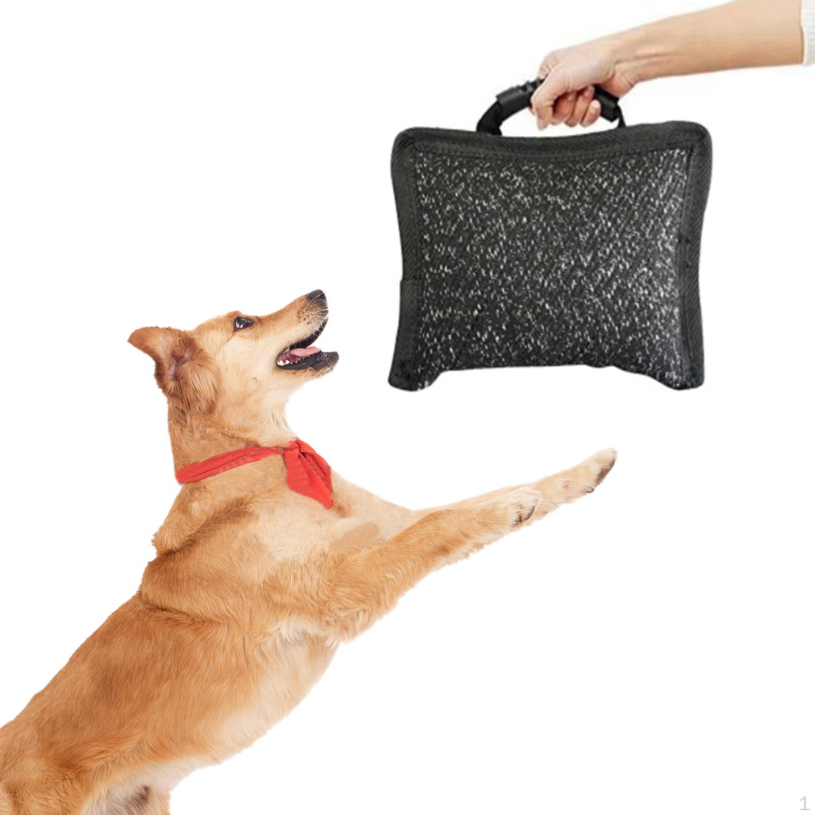 

Dog Cushion, Tug Toy, Practical And Accessory, Easy to Use, for Training. чёрный