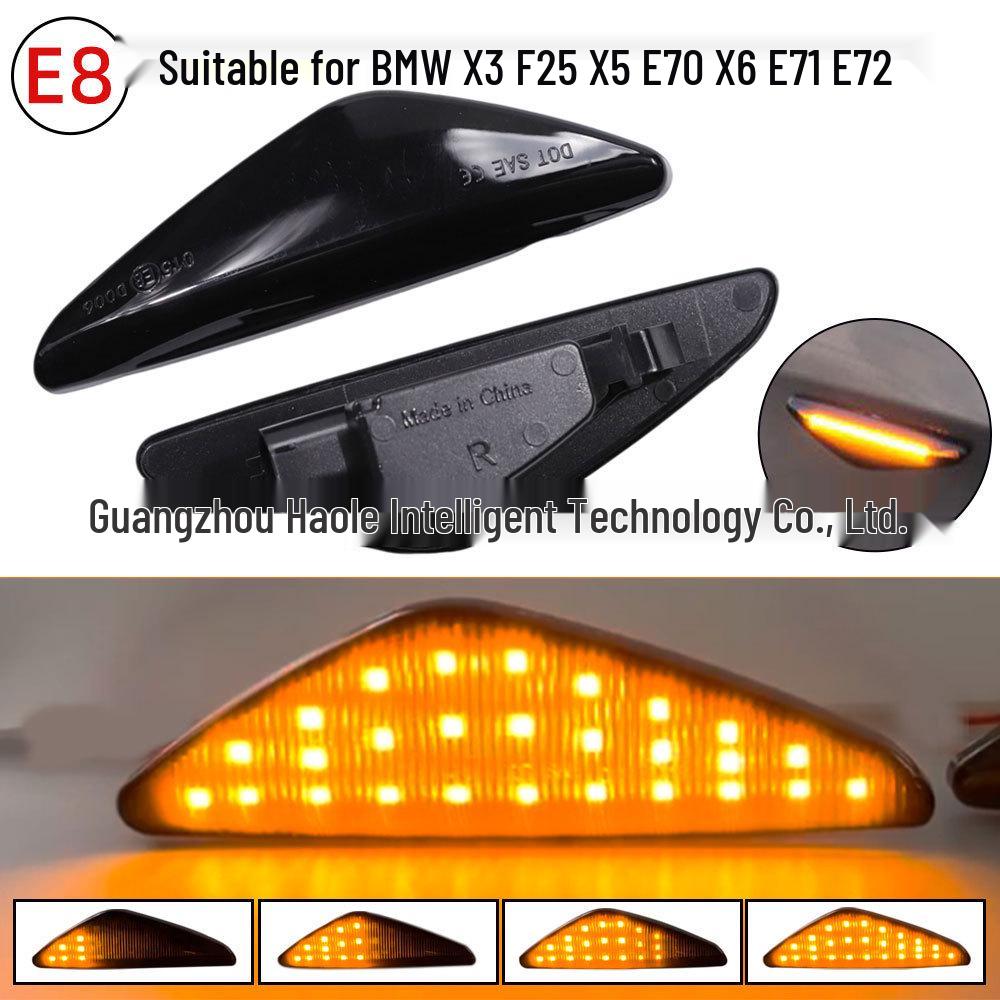 

Dynamic Turn Signal Fender Lights for BMW X3 F25, X5 E70, X6 E71/E72