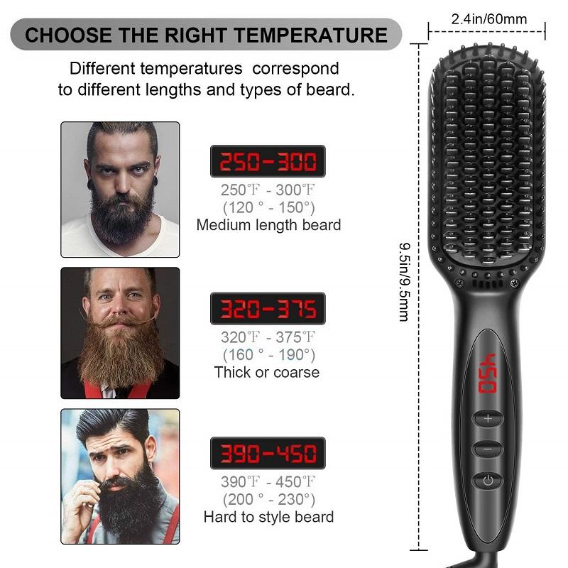 Hair Styler Beard Straightener Online In Beard Hair Straightener