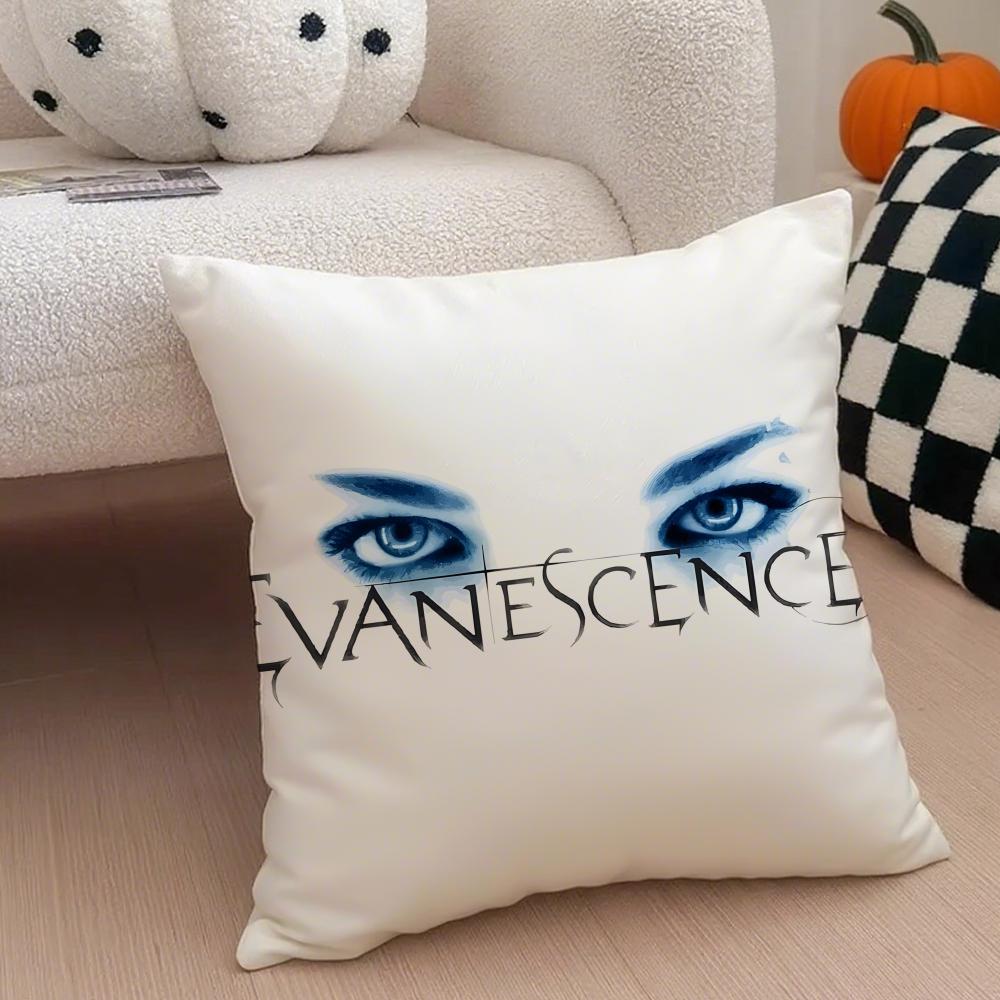 

Fashion Gothic Casual Rock EEvanescence Cushion Cover Linen Pillow Case Soft Breathable Protective Couch Room Decoration 30x30cm